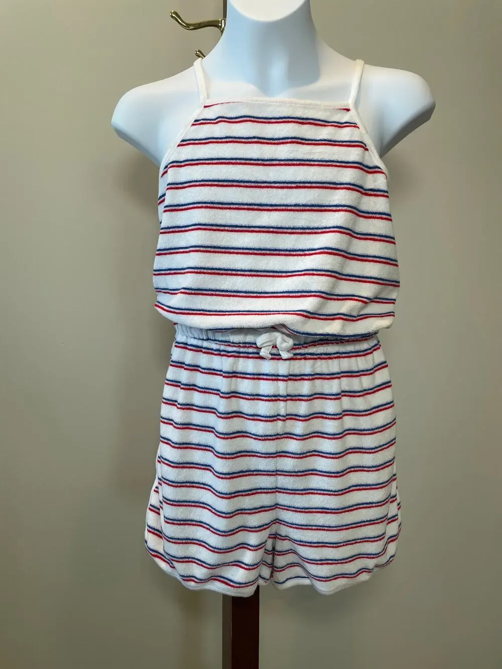 Carter’s French Terry Striped Romper – Size 12